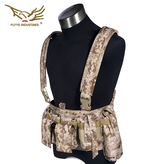 

FLYYE FY-VT-C008 LBT M4 Tactical Chest Vest 1000D Waterproof Nylon Adjustable Molle Combat Vest Army Military Vests