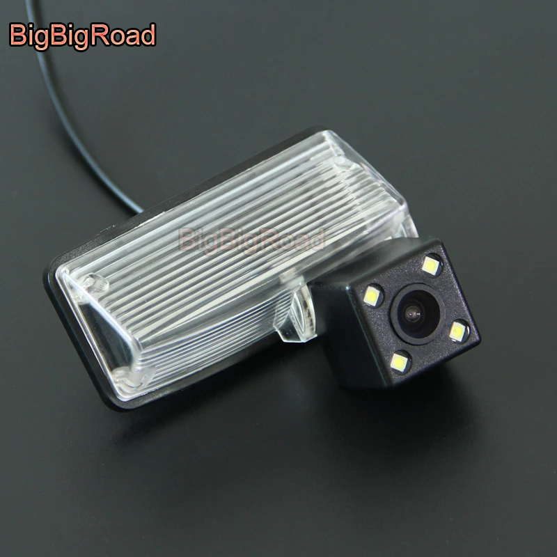 

BigBigRoad для Toyota Preia Crown 2010 2011 2012 2013, автомобильная камера заднего вида, резервная парковочная камера ночного видения, водонепроницаемая