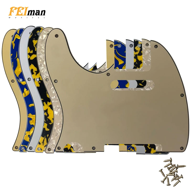 Feiman JEbtStores Handed 514 Guards for American Standard Tele Telec84JE8, Screw Holes, JEScratch Plate