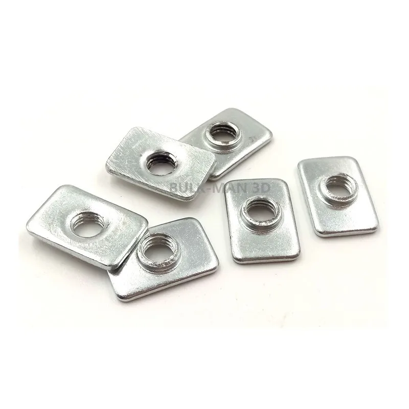 25pcs Openbuilds T-Nut Tee Nut M5 M3 for V-slot , OX CNC, 3D Printer Aluminum Extrusions frame use