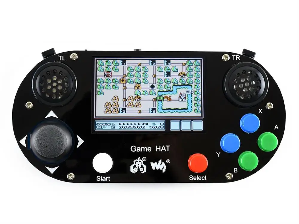 Chapeau de jeu, planche d'extension de console de jeu portable, écran IPS de 3.5 pouces, transformez votre Raspberry Pi en une console de jeu classique