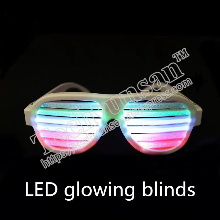 LED light blinds charging glasses Night shop Music Festival Party trunking Necessary equipment for the tide man