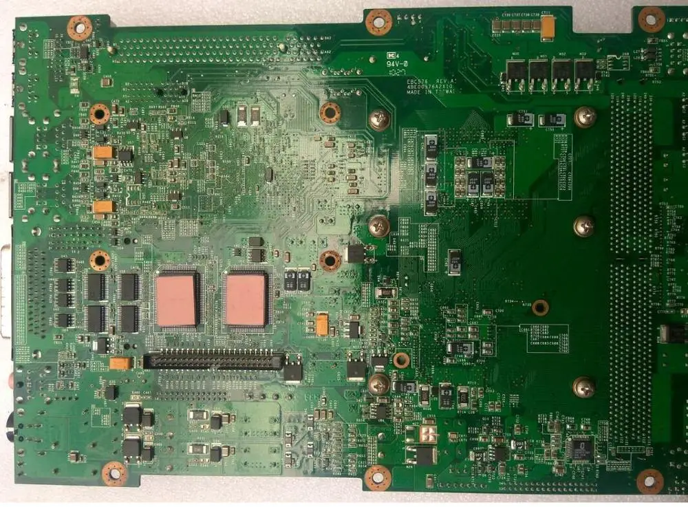 EBC576 REV:A1 100% OK 5.25 inch IPC Embedded Motherboard  Fanless Industrial Mainboard 5.25