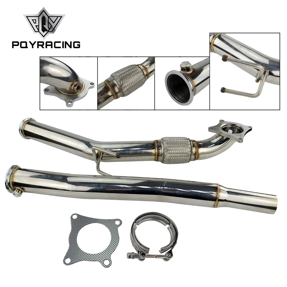 

PQY - Exhaust Turbo Downpipe For 06-09 VW GOLF GTI JETTA AUDI A3 2.0T FSI Turbo Downpipe Performance MKV PQY6121