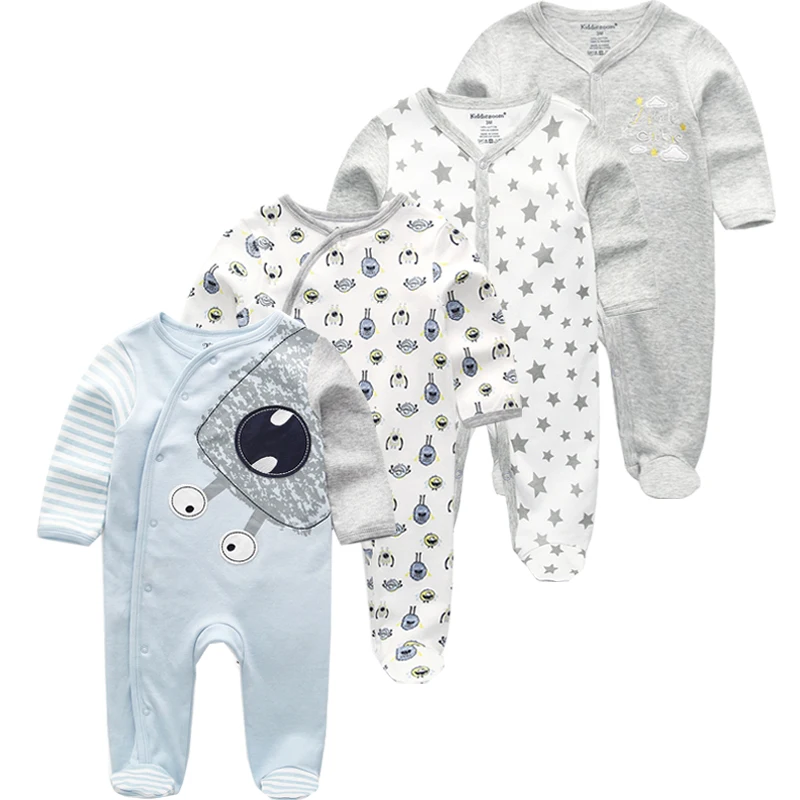 Baby Clothes Boy Girl Clothes Romper Long Sleeve Autumn Winter Jumpsuit Newborn Clothing Sets Cartoon Animal