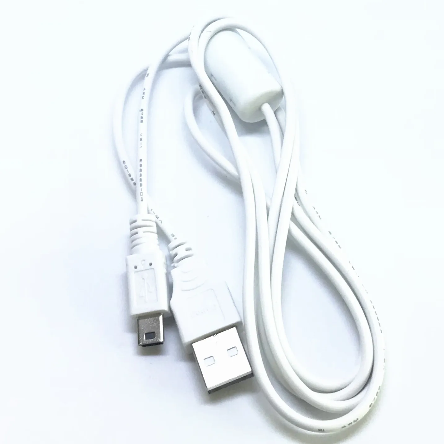  Black & White USB Data Sync Cable for SONY DSC-W12 DSC-W15 DSC-W17 DSC-W30 DSC-W5