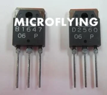 10 шт./лот B1647 D2560 2SB1647 2SD2560 (5 шт. B1647 + 5 шт. D2560)