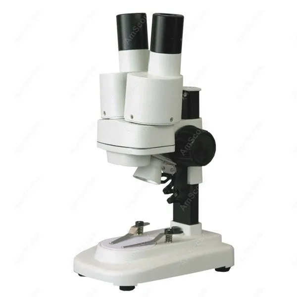 IQCrew By AmScope Kid's SE100 Series Portable Battery-Powered Stereo Microscope 20X + LED Light