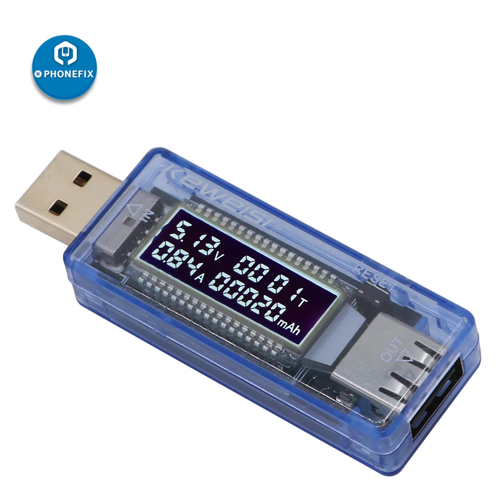3 In 1 USB Charger Medico Rilevatore di Tensione Multimetro Corrente del Caricatore del USB Per Il Telefono Mobile Corrente di Ricarica Veloce E di Dati di sincronizzazione