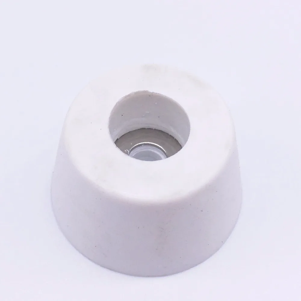 

Wkooa 20x16x20mm Rubber Feet Bumpers Bushings for Furniture Rubber Pads Conical White Pack 50