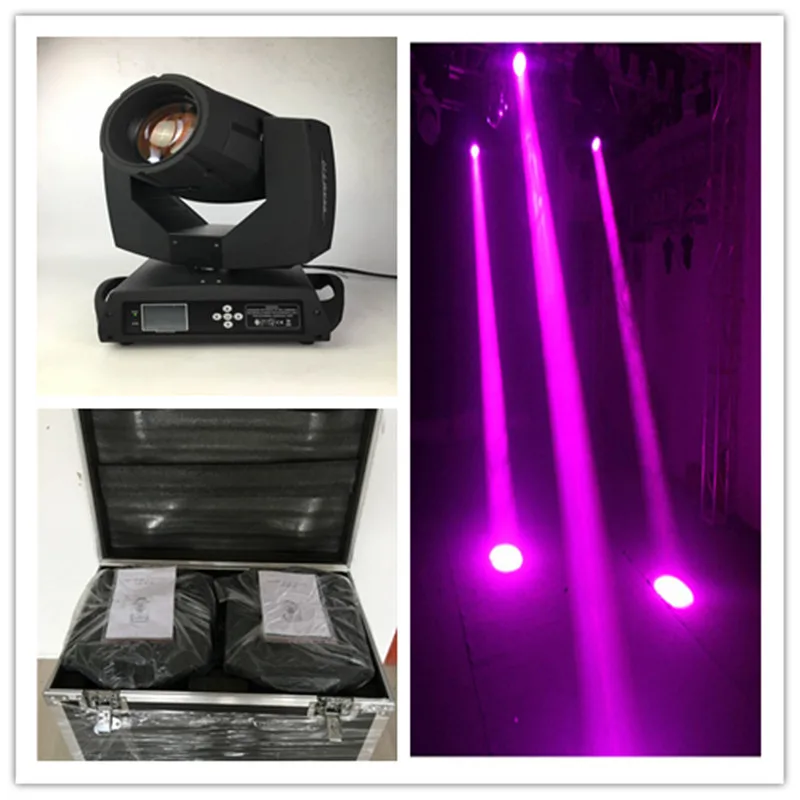 

2 pieces with flightcase Stage magic sharpy focused beam 200w 5r moving head dj light dmx moving head beam 200 5r beam light