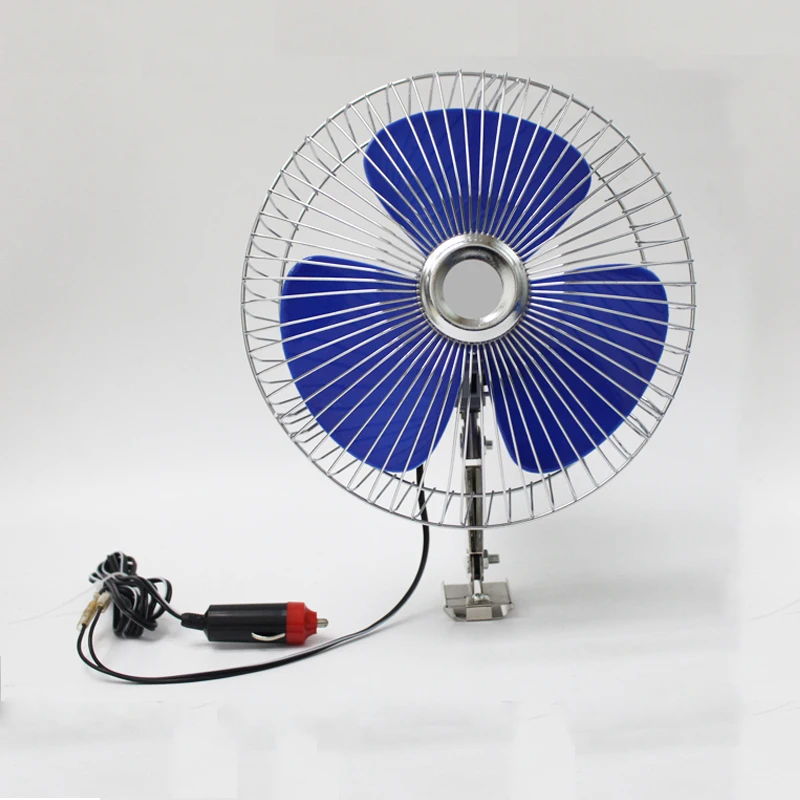 

1pc 6inch Car Fan 12V Vehicle Auto Car Fan Oscillating 10 Watt