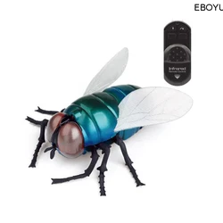 EBOYU Infrared RC Fly Bee Kids Infrared Ray Remote Control Flies Realistic Fake Fly Animal Funny RC Prank Joke Scary Trick Toys