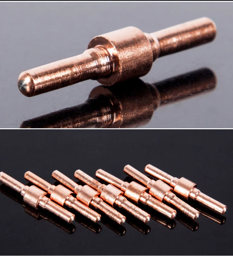 PT31 LG40 Air Nozzle Plasma Cutting nozzle iron Torch plasma Consumables Extended nozzle plasma welder electrode 100pcs