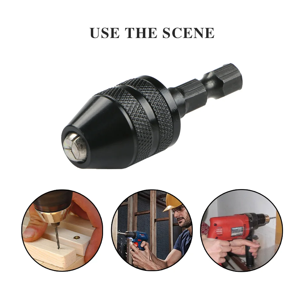 0.3-3.6มม.สว่านไขควงมัลติฟังก์ชั่ Hex Shank Twist Mata Bor เครื่องบด Converter