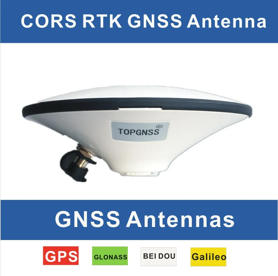 RTK system GNSS antennas, GPS Glonass Galileo Bei Dou High-Precision waterproof survey antenna, HIGH GAIN, support 3 system mode