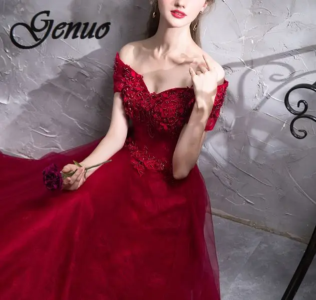 

Sexy Flower Appliques Mermaid Party Maxi Dress Backless Deep V Neck Strapless Hollow Out Shiny Red Dress Floor Length Club Dress