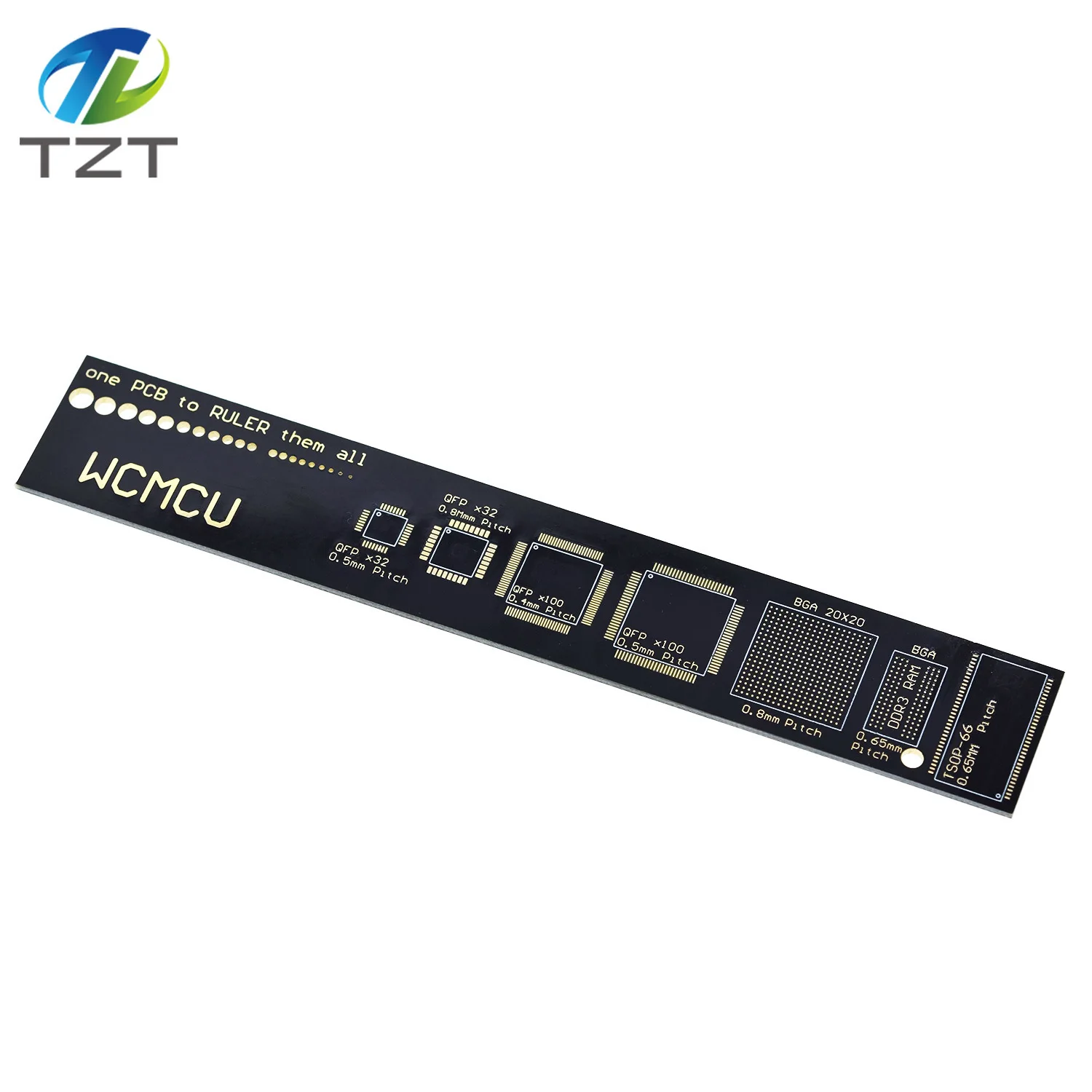 1/3PCS PCB Lineal 15cm Für Elektronische Ingenieure Für Geeks Makers Fans PCB Referenz Lineal PCB Verpackung Einheiten v2 - 6 – Detail 5