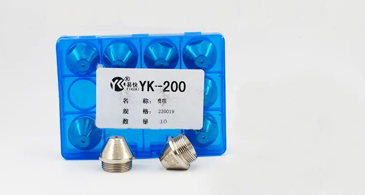 Huayuan easy fast YK200 หัวฉีด electrode 220016 หัวฉีด 220019 220021 Huayuan electrode ตัดรายงาน 40 pcs