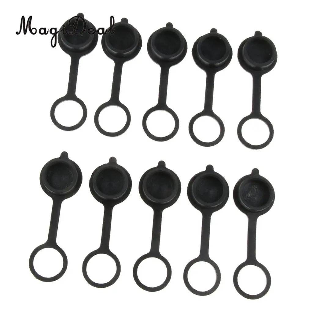 MagiDeal 10pcs Balancing Electric Scooter Charging Port hole Covers Silicone Protection lid cover Silicone Protection Acces