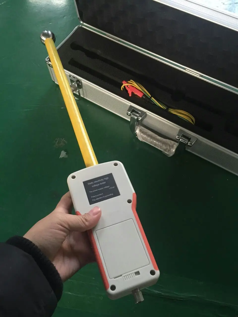 Imagem -02 - Testador de Alta Tensão de Eletricidade Estática hv Teste Eletrostático para Pistola e Máquina de Revestimento em pó