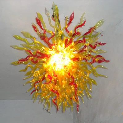 

Chihuly Style Customized Blown Glass Chandelier Lighting Fixture for Home Decor