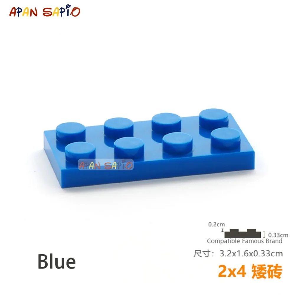 Bloques de construcción DIY para niños, juguetes educativos de ensamblaje, Compatible con marca, 15 piezas, 2x4