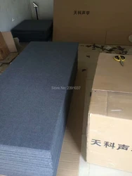 Fiberglass Acoustic Soundproof Panel, Linen Panel, Home Studio, Sound Absorbing, 1Box, 6Pieces, 120x30x2.5cm