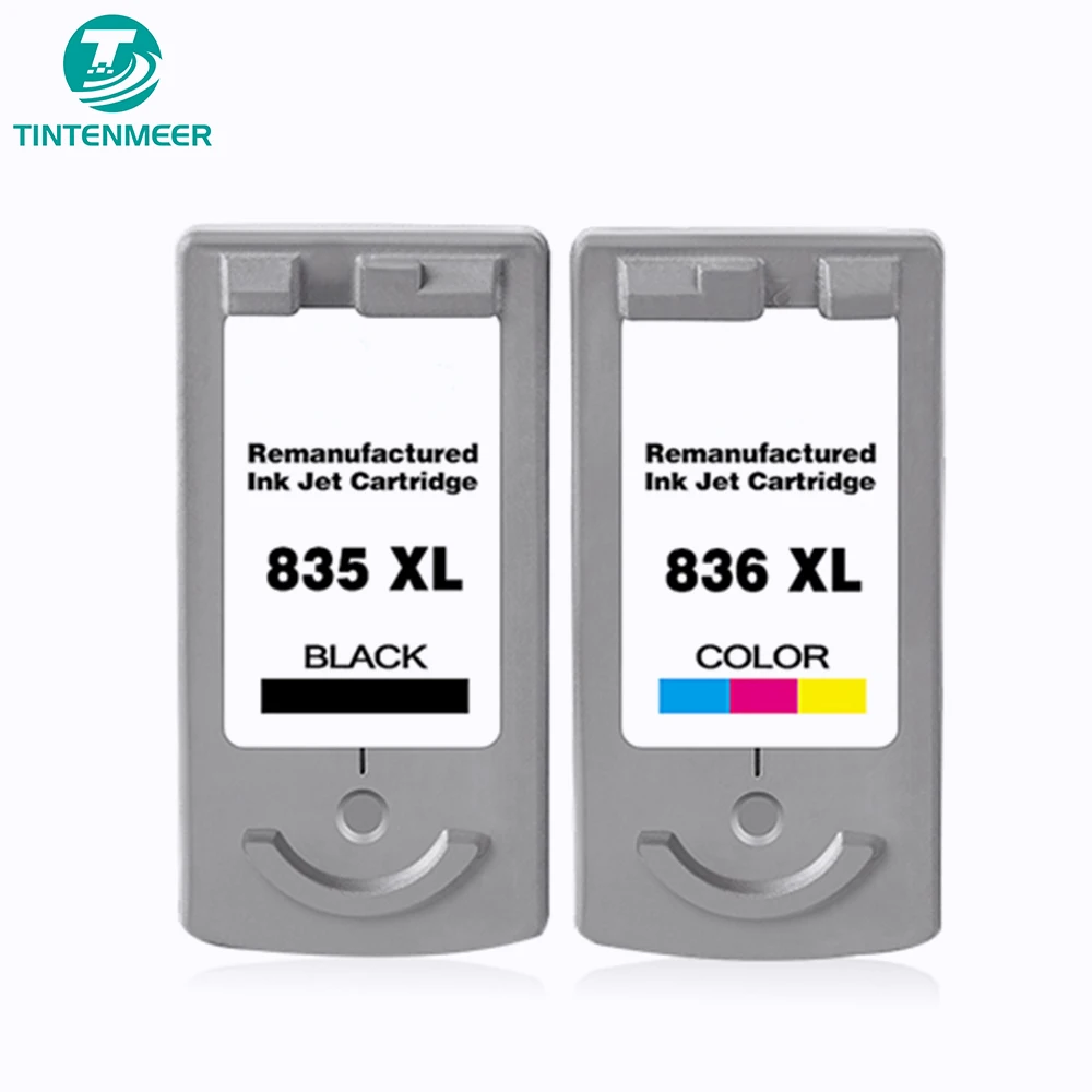 

TINTENMEER INK CARTRIDGE PG 835 CL 836 COMPATIBLE FOR CANON IP 1188 PRINTER IP1188