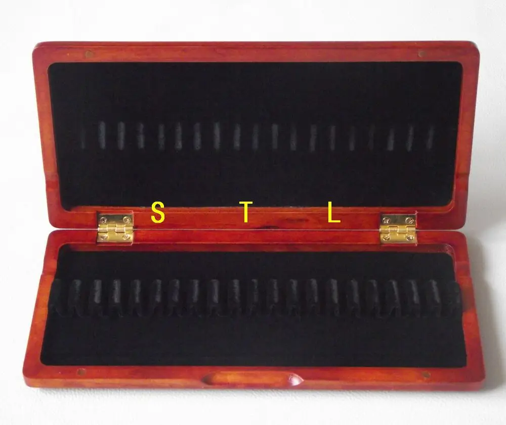 Wooden oboe reed case hold 20 pcs