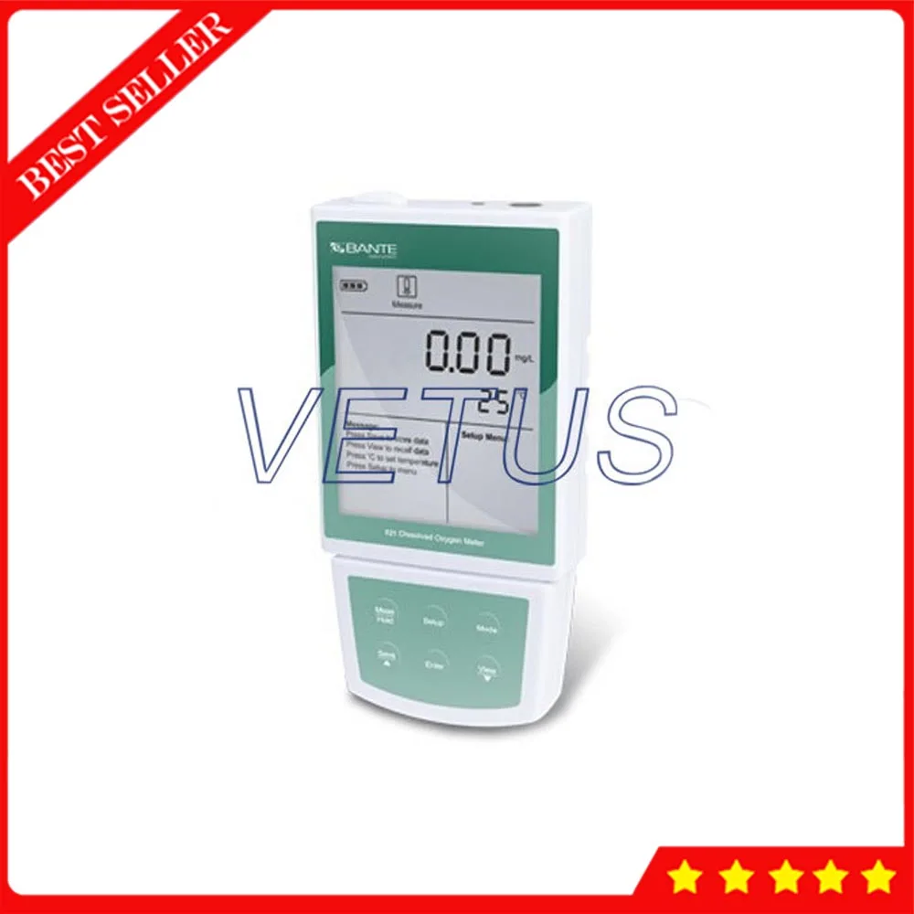 Bante820 Economical Portable Dissolved Oxygen Meter With 0.00 to 20.00mg/L Range