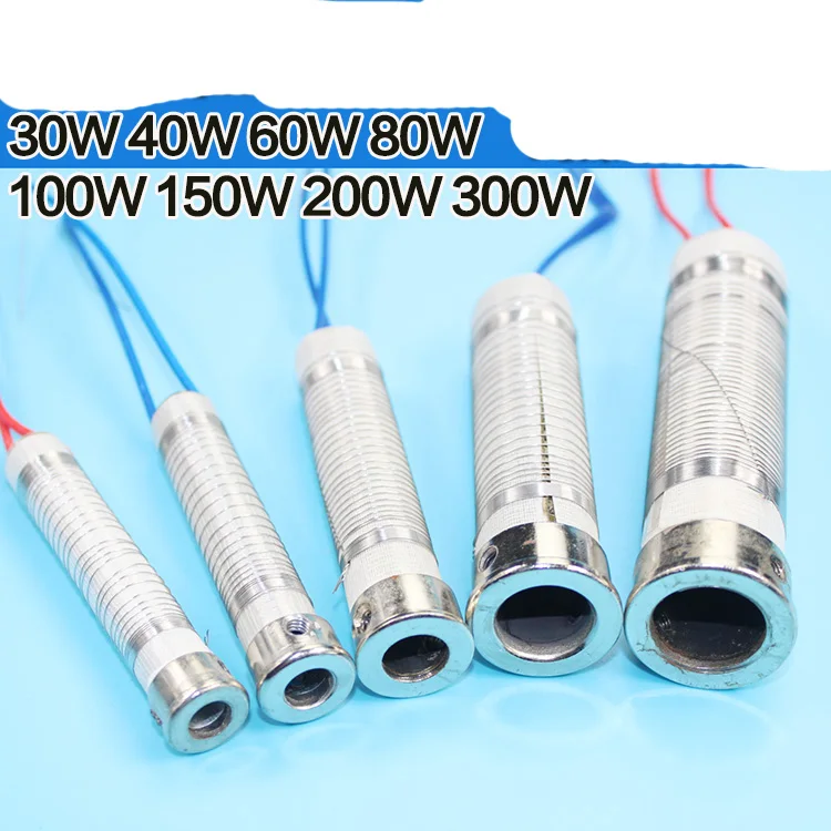 

5pcs 220V/240V Welder Electric Soldering Iron Wired Heat Element Core Replacement 30W 40W 60W 80W 100W 150W