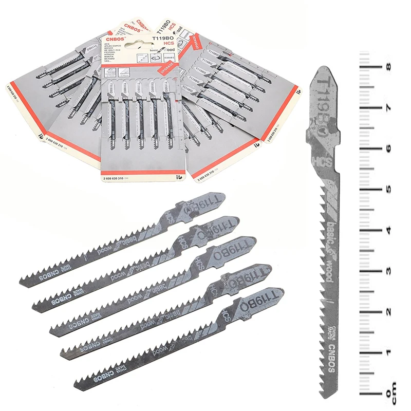 25PCS x T119BO Jigsaw Blades Curved Cut For Bosch Dewalt Hitachi Makita