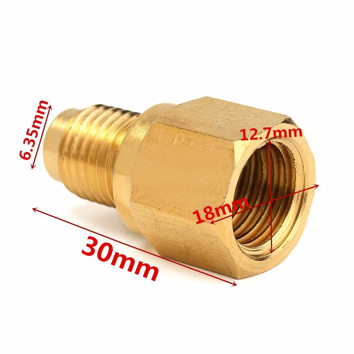 R134a Refrigerant Tank Adapter 1/2