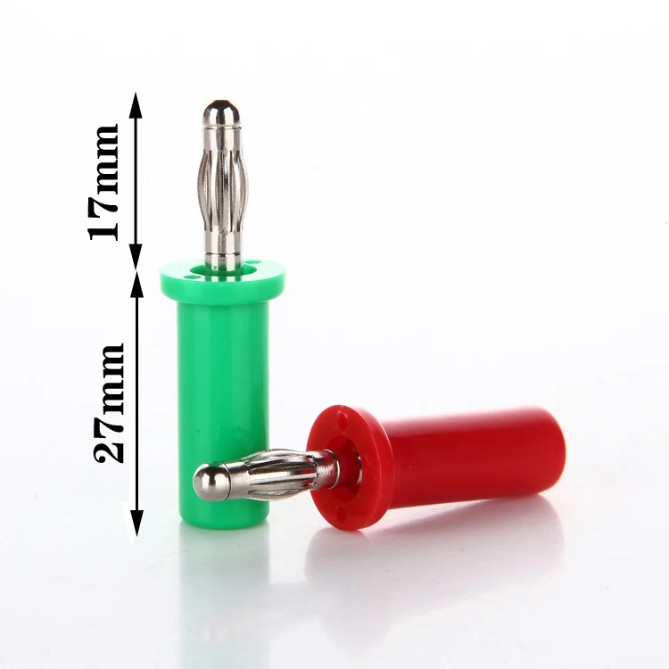 1PCS/LOT YT177 High quality Speaker Banana Plugs 4mm Speaker Amplifier Binding Post Test Probes Adapter Free Shipping