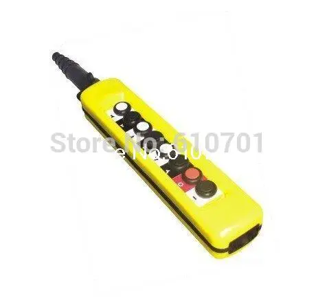 1Pc 2 Speed Control Hoist Kran 8 Drucktasten Anhänger Control Station XAC-891