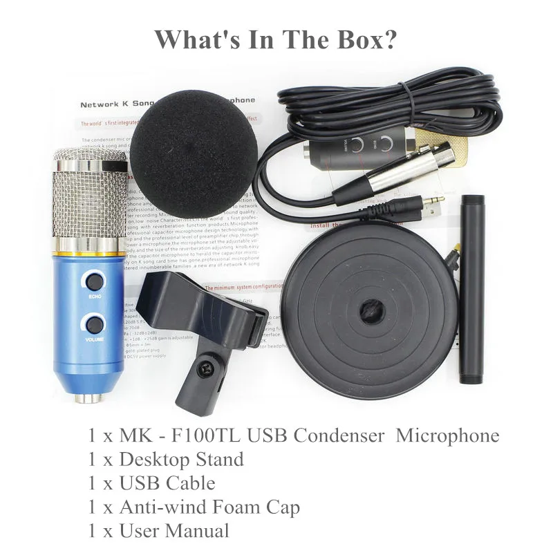 ميكروفون مكثف USB احترافي قابل للتعديل 3.5 ملم bm 800 مع حامل سطح المكتب وميكروفون تسجيل الصوت للكمبيوتر الشخصي