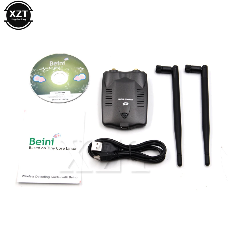 Professional N9100 Beini free internet USB Wireless Network Card Wifi Adapter Decoder High Power 3000mW Dual Antenna tools