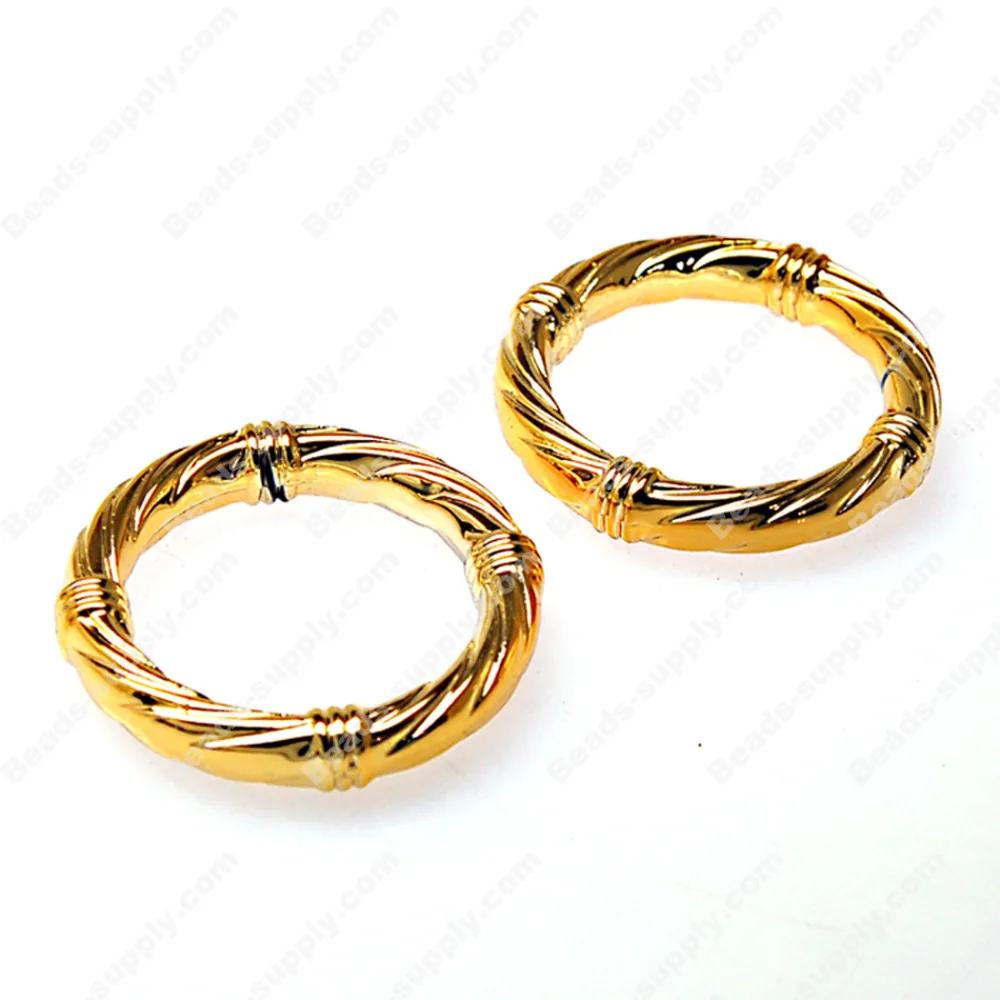 

Beads,32mm golden round link,UV coated Plastic round link,silver color , sold of 230 pcs per pkg