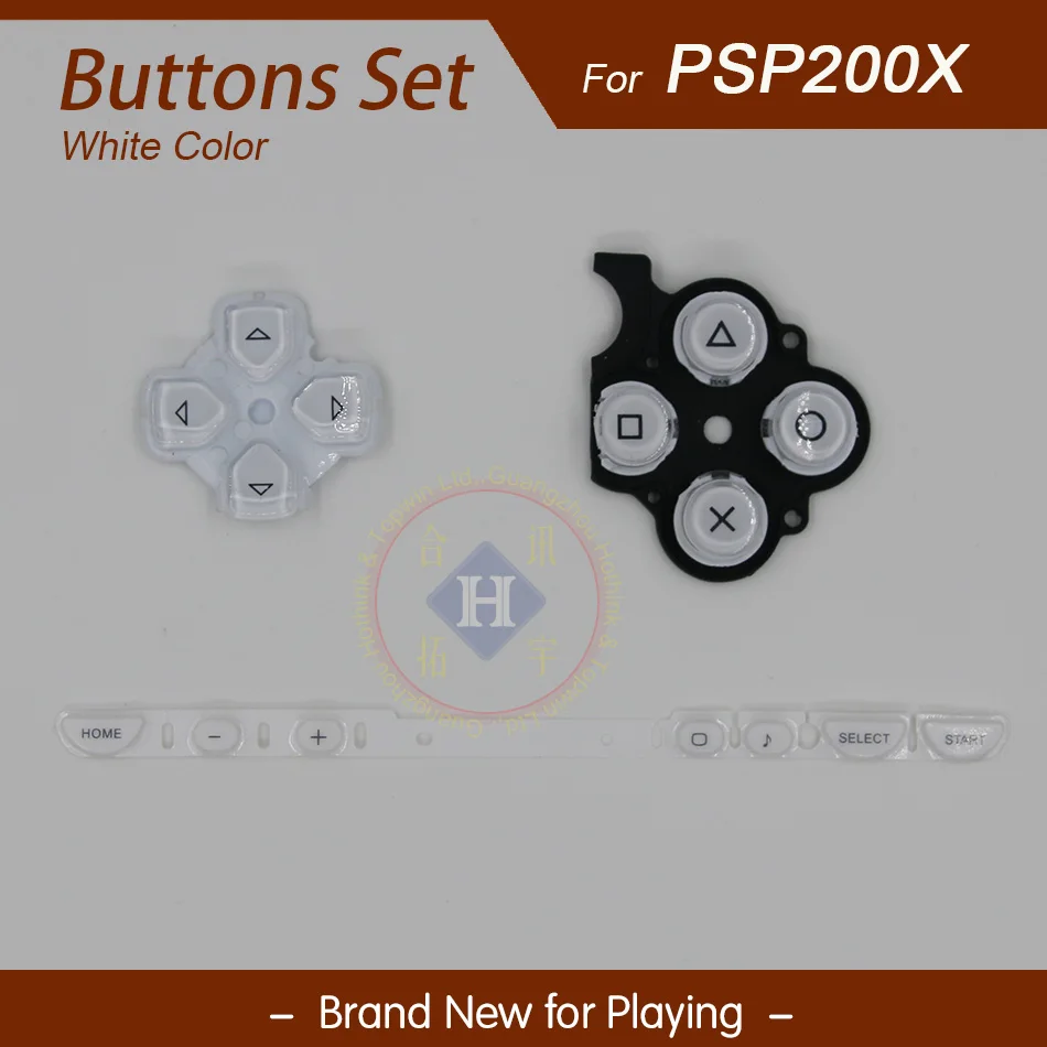 HOTHINK New Black / White / Dark Blue Replacement Left Right keypad Button set For PSP2000 / PSP 200X 2001 2004 console