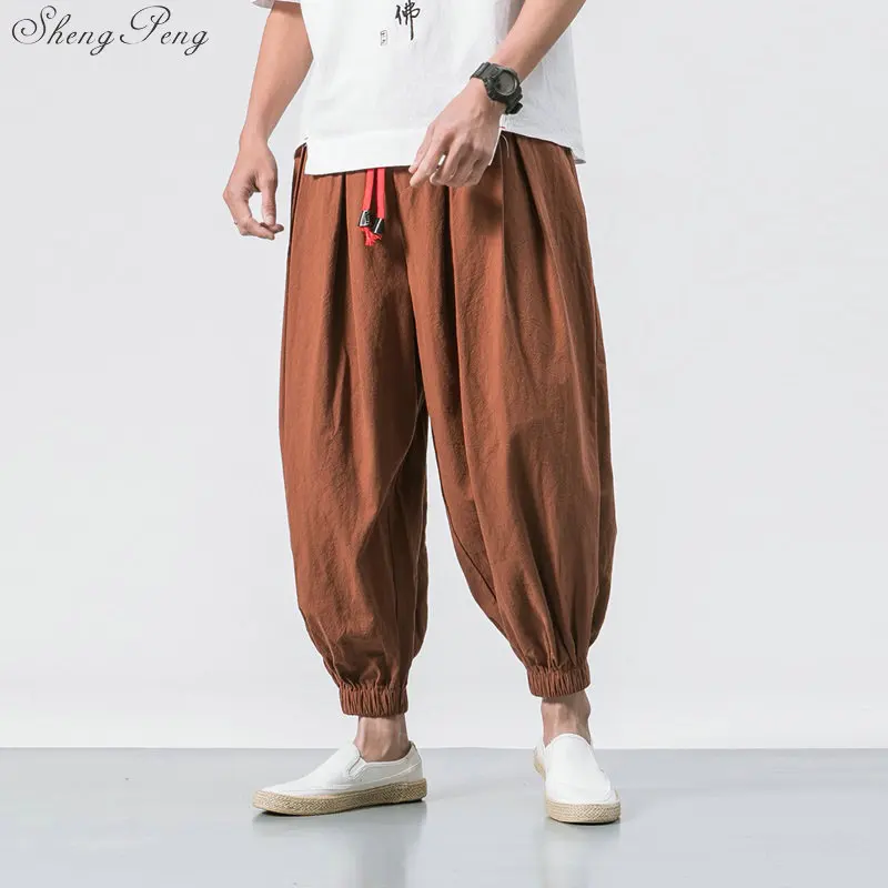 Tradizionale cinese pantaloni kung fu costume degli uomini di kung fu vestito wing chun abbigliamento abbigliamento tradizionale cinese per gli uomini G179