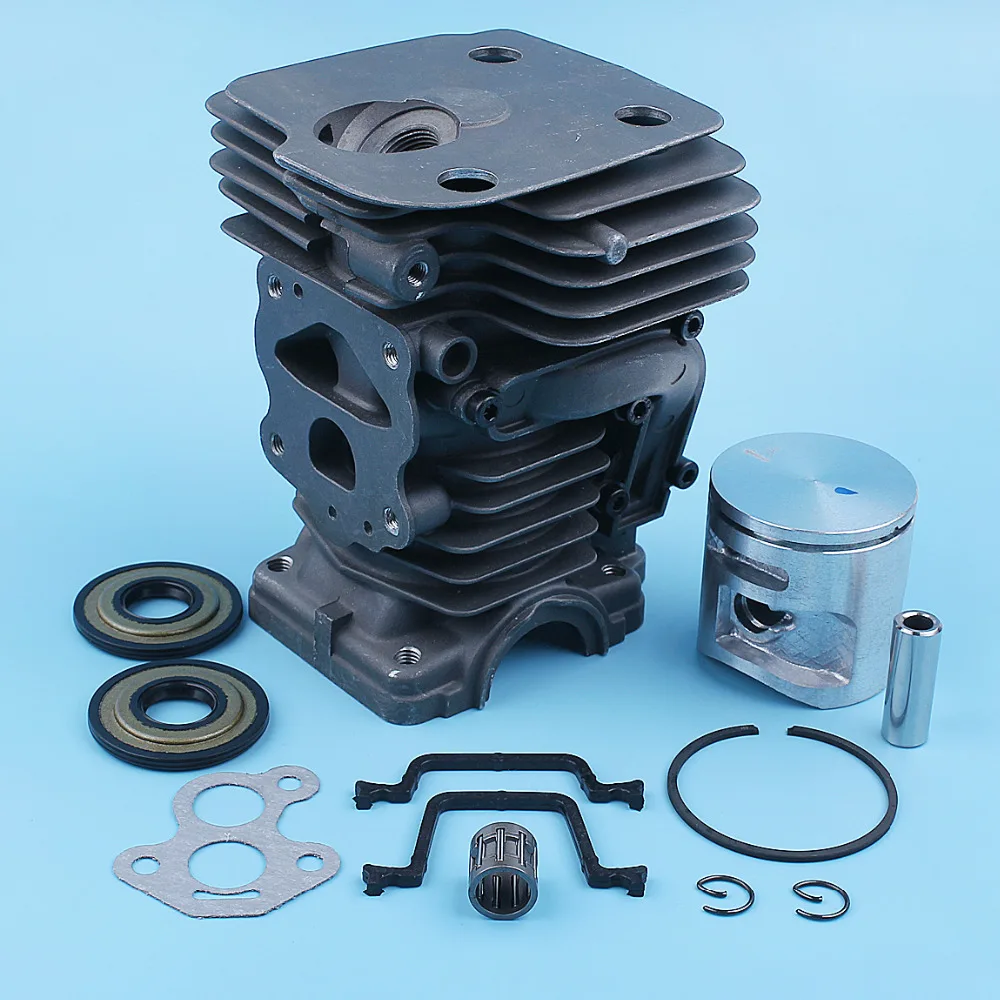 Imagem -03 - Kit de Vedação da Manivela para Pistão do Cilindro 44 mm para Husqvarna 450 Rancher 445 445e Motosserra Peças Sobressalentes de Rolamento de Agulha Banhadas