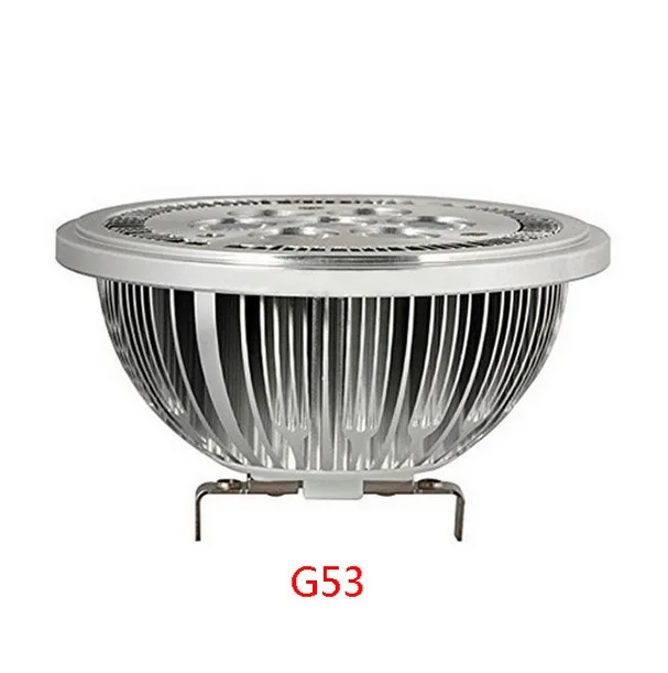 Bombilla led de 7*2W, base GU10/G53 AR111 14W, foco led, iluminación de tienda, 1200LM, AC85-240V DC12V, entrega rápida