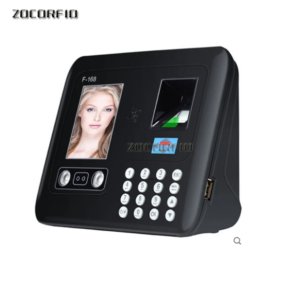 Avoid software Fingerprint Time Attendance System Biometric Employee Clock Face Fingerprint USB Time Machine