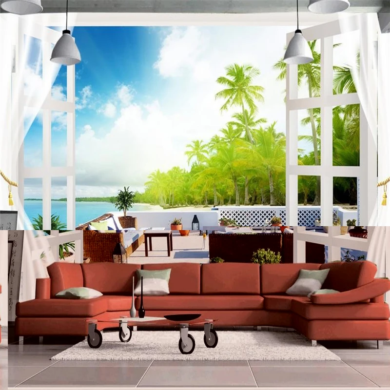 

beibehang Customize size High Quickly HD mural 3d wallpaper space balcony europe papel de parede wallpaper for walls 3 d