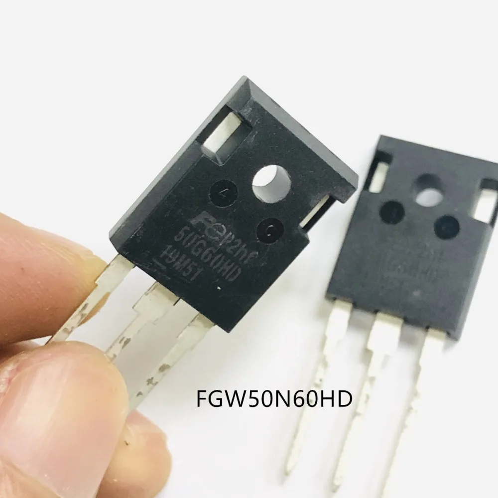 2 PCS FGW50N60HD 50N60HD 50N60 TO247 originale IC