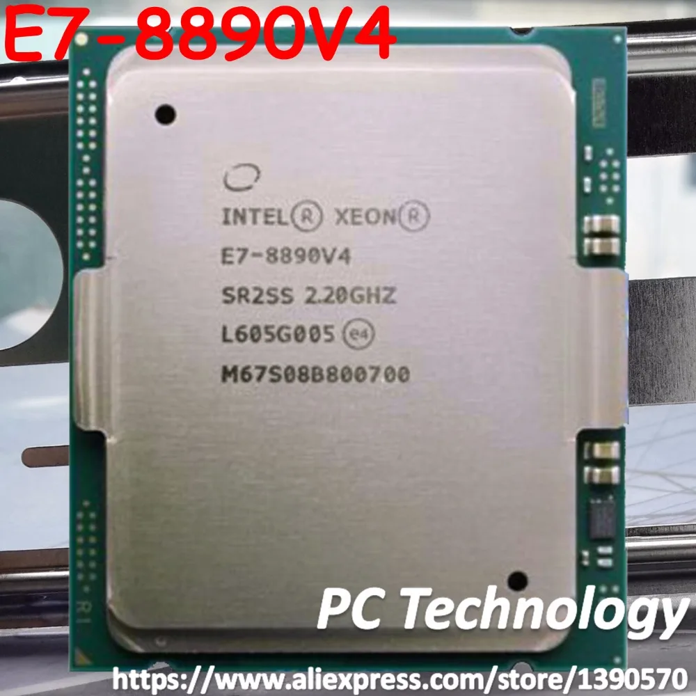 E7-8890v4 Intel Xeon OEM Version E7-8890 V4 2.20GHz 60M 24CORES 14NM LGA2011-3 165W E7 8890V4 Processor 1year warranty