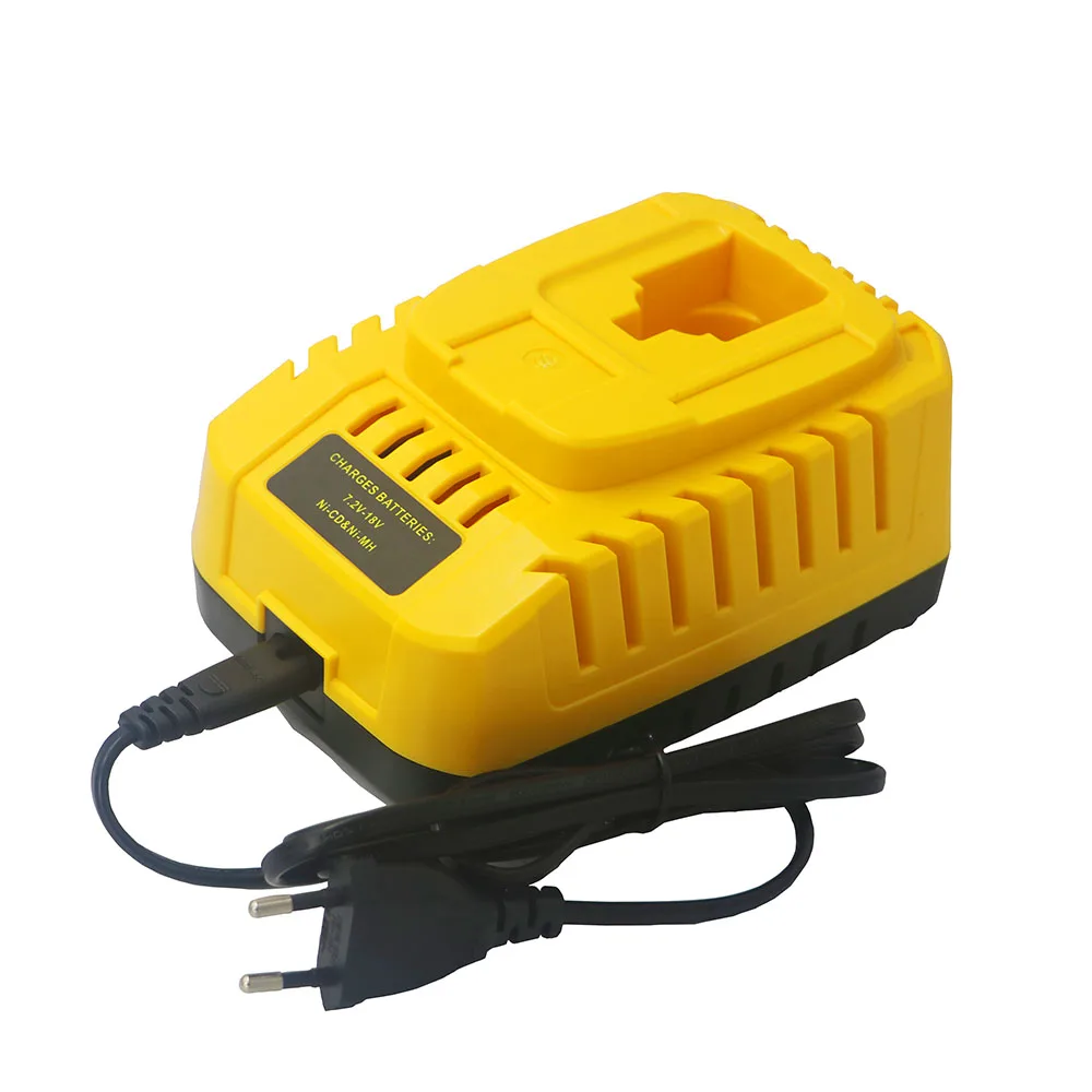 

Зарядное устройство для Dewalt, NI-CD Ni-MH аккумулятор 7,2 в, 9,6 в, 14,4 В, 18 в для DC9310, DW9116, DE9130, DE9310, аксессуар для электродрели