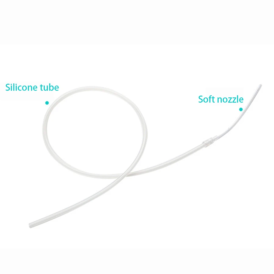 Tubo di Silicone Del Commestibile Pompa Bambino Al Seno Accessori Per Lo Svezzamento Del Bambino di Cura Assistente Tubo Allattamento Aid Pompa