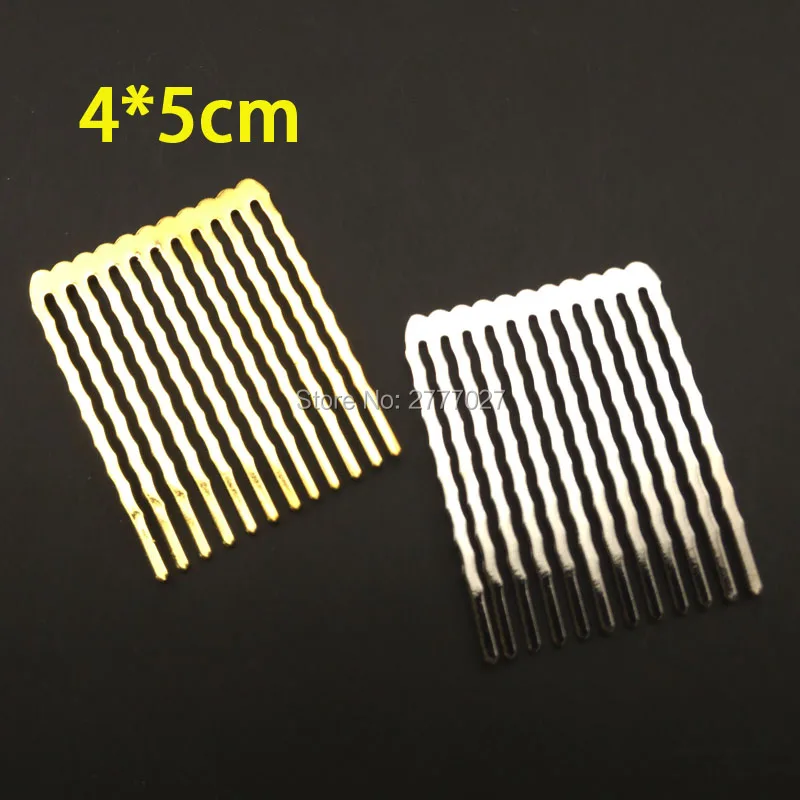 12pcs 12 Wave Teeth hair comb findings ,High quality Plated with none nickle and none lead Hair Comb,DIY Hair accessories